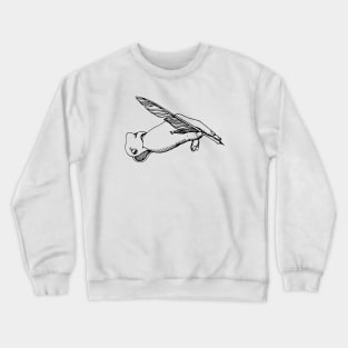 Writing Crewneck Sweatshirt